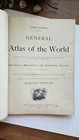 Rand Mcnally The New General Atlas Of The World - 1903 Hardcover  Colored Maps