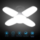 Led Garage Light Bulb E27 Deformable Ceiling Fixture Lights Workshop Lamp