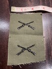 Original Vietnam Era U s  Army Infantry Branch Emblem Officer Subdued Patch