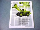 Terex 80c Wheel Loader Literature Package