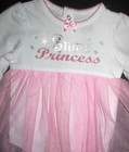 Baby Glam Size 6 Months Girls Pink   White Tull Snow Princess Dress Nwt