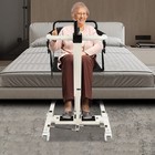 Patient Bedside Lifting Transfer Chair Portable Wheelchair Adjustable 264 55lbs