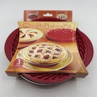 Nordic Ware Mini Pie Baking Kit     3 Piece Red Set     New