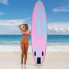 10  Inflatable Sup Paddle Board Portable Adjustable Stand Up Fishing Paddle 