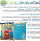 Classic Sand   Play Natural Aquarium Sand For Freshwater And Saltwater Tanks  20
