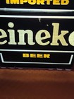 Vintage Heineken Imported Beer Lighted Bar Sign 11  