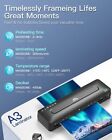 Laminator Machine A3 13 Inches Cold  thermal 30 Laminating Sheets corner Rounder