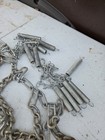 2 Link Tire Chain Snow Tire Size 23x9 50-12  23x10 50-12 W  Tensioner Springs