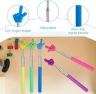5 Pcs Telescopic Teacher Pointer Extendable Finger Pointer Stick For Classroom