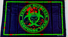 2 Sided Zombie Outbreak Response Team Flying Flag 3  X 5  Punisher Ak 7 62 Zort