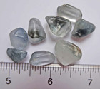 Blue Tara Quartz - 8 Small Tumbled Stones  Rt750g