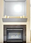 Ren Wil Bryse Mt920 36  W X 48  H Rectangular Framed Mirror mirror Glass  new 