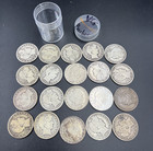 20 Coin Roll Barber 90  Silver Half Dollar Coins Vg Very Good Conditions S b