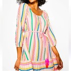 Boden Dress Xs Cotton Small Midi Dress Boho Anthro 2 Vacation Cruise Summer