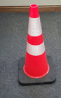New 28  Traffic Cone With 14  Base