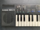 Vintage 1980s Casio Sk-1 Portable 32 Key Sampling Keyboard Piano