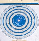 Pickett 112c Metric Converter 4-disk Set Circular Slide Rules