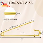 Extra Large Safety Pins Heavy Duty  5 In Gold Big Safety Pins  10 Pcs Giant Safe