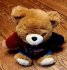 Vintage Dan Dee Limited Musical Plush Teddy Bear  Wearing Patriotic Sweater 