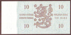 Finland  10  Markkaa  1963  Litt  A   Crisp Unc