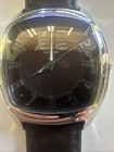Kenneth Cole New York Kc1812 A126-11 Men   s Watch Black Dial Leather Band