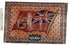 C1914 Canada Flag Flannel Vintage Tobacco Insert Cigarette Felt B6 National Us