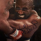 Mike Tyson   Evander Holyfield Autographed 8x10 Photo Jsa Coa Bite Fight Boxing