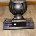 Dyson Ball Multi Floor Upright Vacuum Iron yellow Telescoping Handle Used