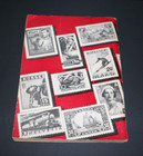 Vtg  1948 The Adventurer Around The World With Postage Stamps Stamp Album Book