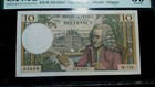 1971-73 France Ten Francs Pmg Vf30 Bank De France 10fr Bill Buy It Now 