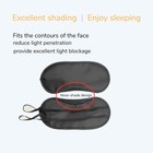 Eye Mask Sleep Soft Padded Shade Cover Rest Relax Blindfold