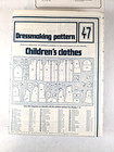 34 Vintage Dressmaking Sewing Patterns Lot  Women  Men  Kids  47-80