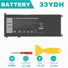 Lot 33ydh Battery For Dell Inspiron 17 7000 7778 7779 7773 Latitude 3380 3480