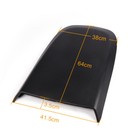Fit For Ford Mustang Gt V8 2005-09 Black Front Racing Style Air Vent Hood Scoop