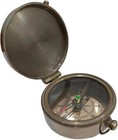 Nautical Compass Poem Engraved Handmade Vintage Solid Brass Marine Compass