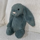 Jellycat London Bashful Forest Bunny Rabbit Green Plush Discontinued
