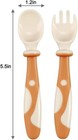 Baby Bendable Spoons And Forks Set 6 Pack  Training Learning -feeding Baby Sp   