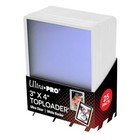 3  X 4  White Border Toploader 25ct