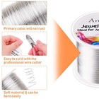 22 Gauge Jewelry Wire   Craft Wire Tarnish Resistant Copper Beading Wire Silver