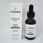 Cremo Beard Oil Cedar Forest Scent 1 Fl Oz  4 Pack 