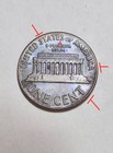 1972 Lincoln Penny No Mint Mark  Lettering Errors  Struck Off Center  Rare
