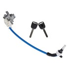  Left Driver Side Door Lock Cylinder With Cable 2   key Replacement For Accord 