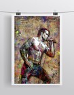 Henry Rollins Black Flag Tribute 20x30in Poster Henry Rollins Band Free Shipping