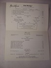 Chicago   Northwestern Railway Dining Car Menu Breakfast  1965