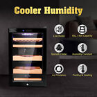 Tcfundy Electric Cigar Cooler Humidor Constant Temperature  humidity Storage 65l