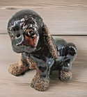 Vtg Cocker Spaniel Puppy Dog Figurine 5  X 4  Rough Textured Ceramic Figurine