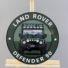Land Rover Defender 90     Retro Off-road Heavy Metal Sign     50 Cm  19 7    