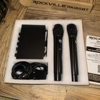 Rockville Rki65bt Dual Uhf Wireless Microphones bluetooth Karaoke Mic Interface