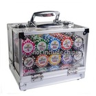 Acrylic Poker Chip Case Casino Poker Chips Carrier Chip Rack Trays For 600pcs