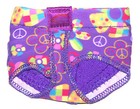 Capezio Jelz Footundeez Shoe Foot Underwear Groovy Peace Heart New In Pack Adult